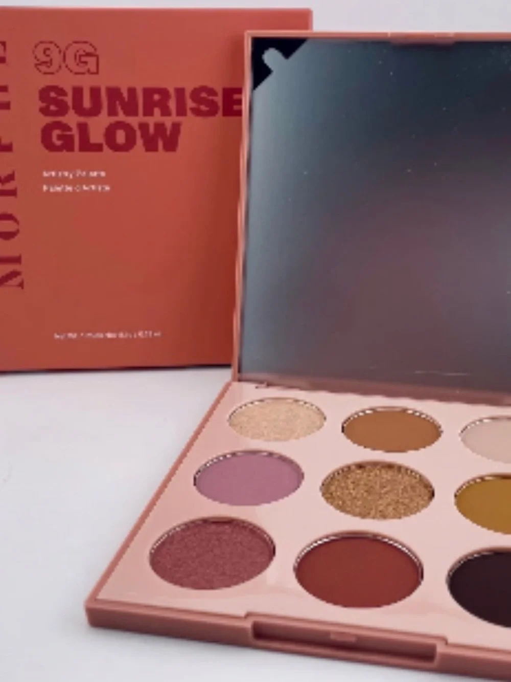 Morphe 9G Sunrise Glow Artistry Palette, Nine Shade Eyeshadow Compact ~ New